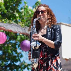 Saxofonista en Fiesta Privada